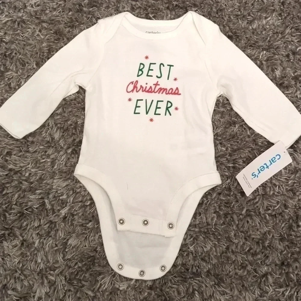 CARTER'S Best Christmas ever Baby outfit